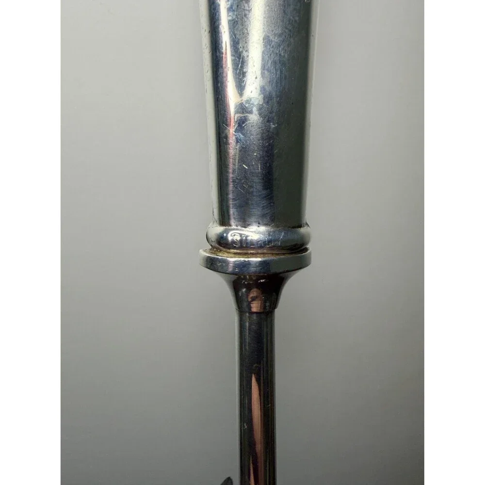 Frank Whiting Sterling Silver Punch Ladle FWS20 Silverplate Bowl Vintage